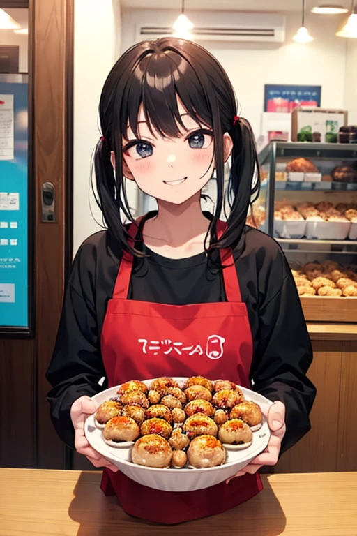 Takoyaki-san、How are you??
With a smile、Greeting customers and being noisy、There's always a sweet smell in the air in the city