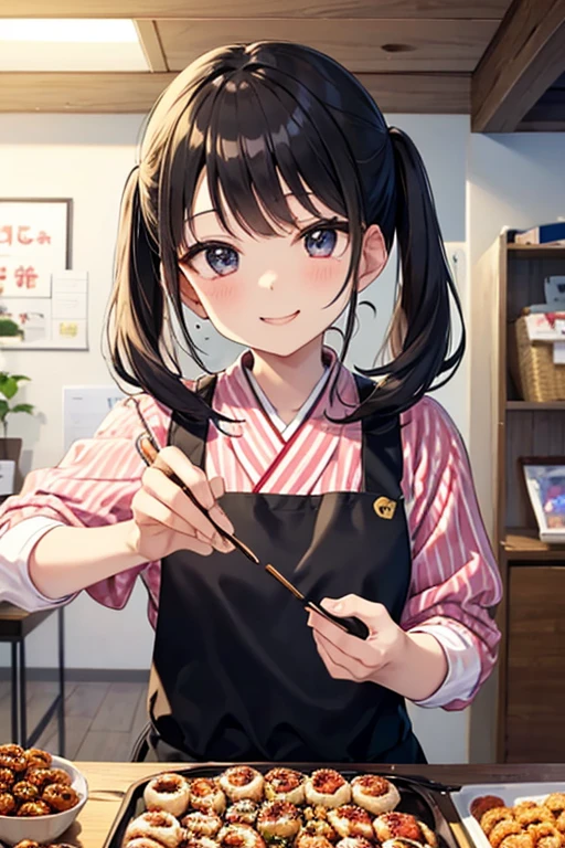 Takoyaki-san、How are you?？
With a smile、Greeting customers and being noisy、There&#39;s always a sweet smell in the air in the city
