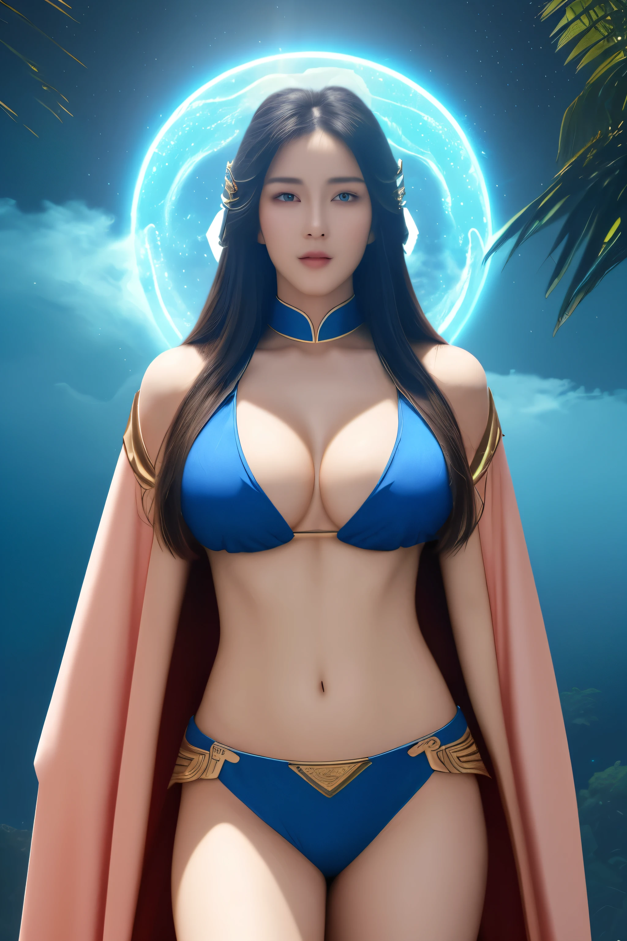 ((pretty female Donghua, heroes, celestial, powerful, majestic, emanating divine power))) Buxom++ Woman Chinese spearman as guan ping fighting suit fighter with cloak sexy from three kingdom, background a jungle on fire in war and walking with soldier war, sexy fully shiny armoured in black, flying in mid- air, detailed face, (air waves)++, realistic rendering, (deep cleaveage)++, alluring body, looking over the shoulder, trending in artstation, unreal engine, detailed blue eyes, no breast, chinese, no breast, (((((big chest))))), 34H huge bigges , big breasts, ginormous breasts, massive , Very large breasts, hot suit, hot erotic

