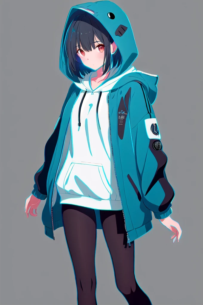 (highest quality, masterpiece, High resolution),One girl,alone,Short Hair for Men,tights,Hooded_Tracking_Jacket,alone focus,Simple Background,
Aqua Stroke,