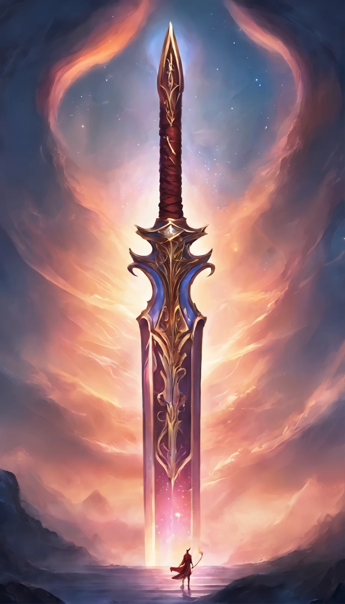 score_9, score_8_up, score_7_up, score_6_up, score_5_up, score_4_up, a large, legendary sword with mystical vaperwave details