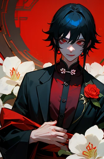weird、thriller、gorgeous、flowers、Chinese style