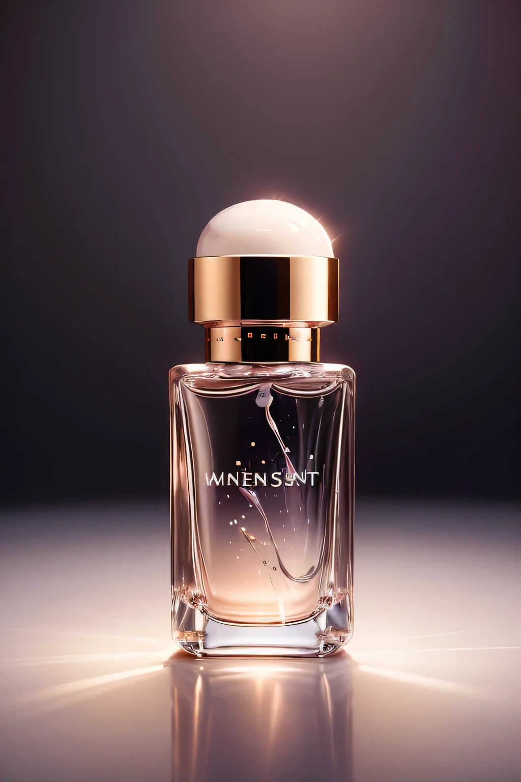 (masterpiece, highest quality, highest quality, Official Art, beautifully),(8k, highest quality, masterpiece:1.2),No humans, CG products asw, No humanetallic))), (((Attach metallic ribbon)))、Dior,YSL,White background、Red theme、Depth of written boundary,Blurred (((Whitebackground)))、Spotlight、One perfume、The contents of the perfume shine beautifully、Bright and overall、The bottle design is simpler.、The cap is black