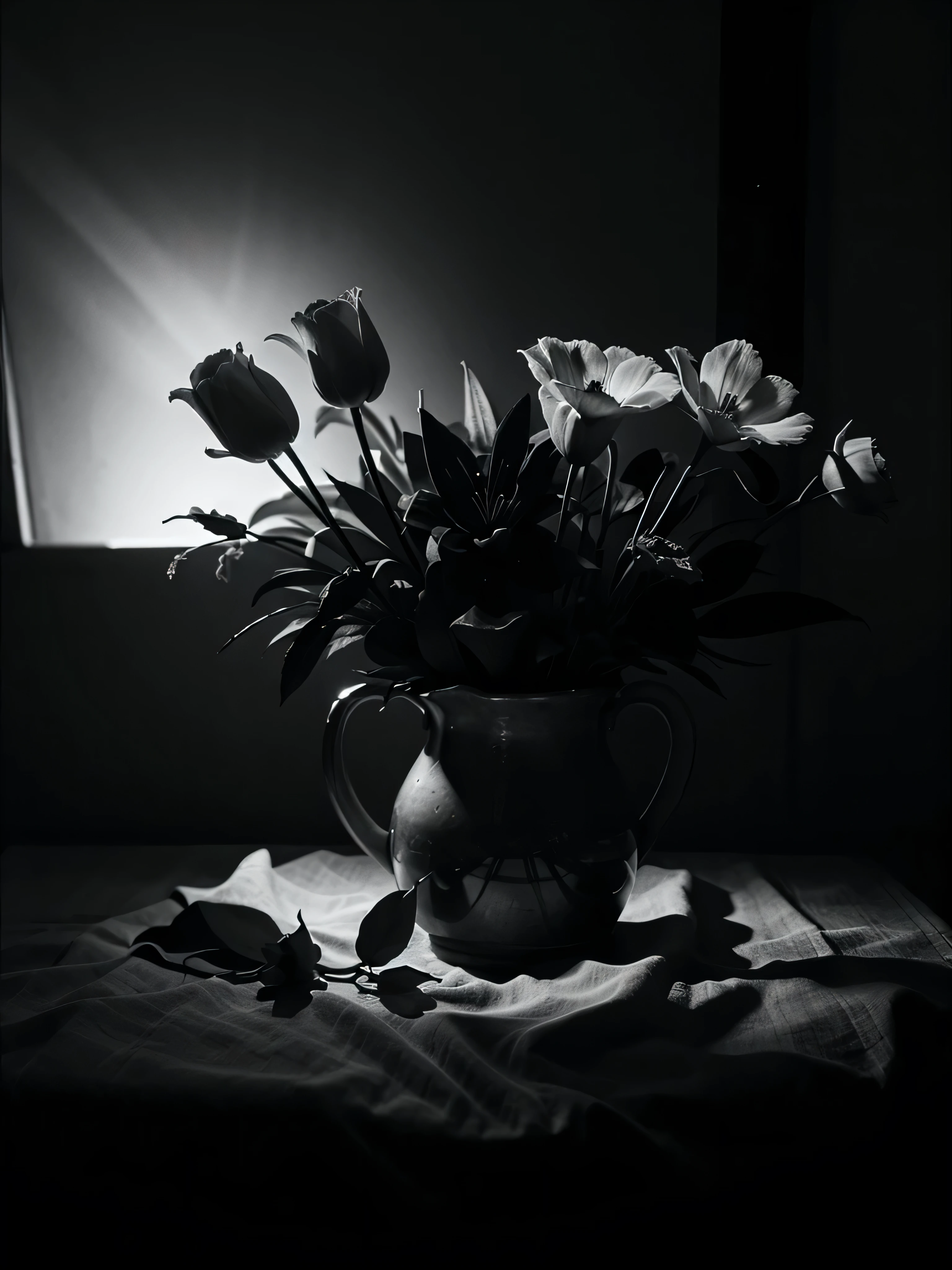 Chiaroscuro flowers 9