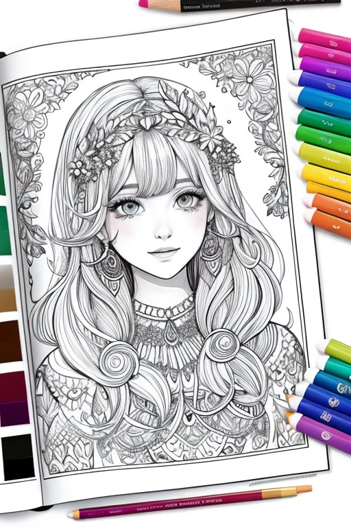 Beautiful coloring book