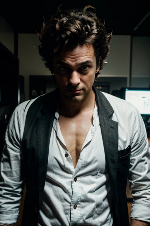 Handsome.mad scientist