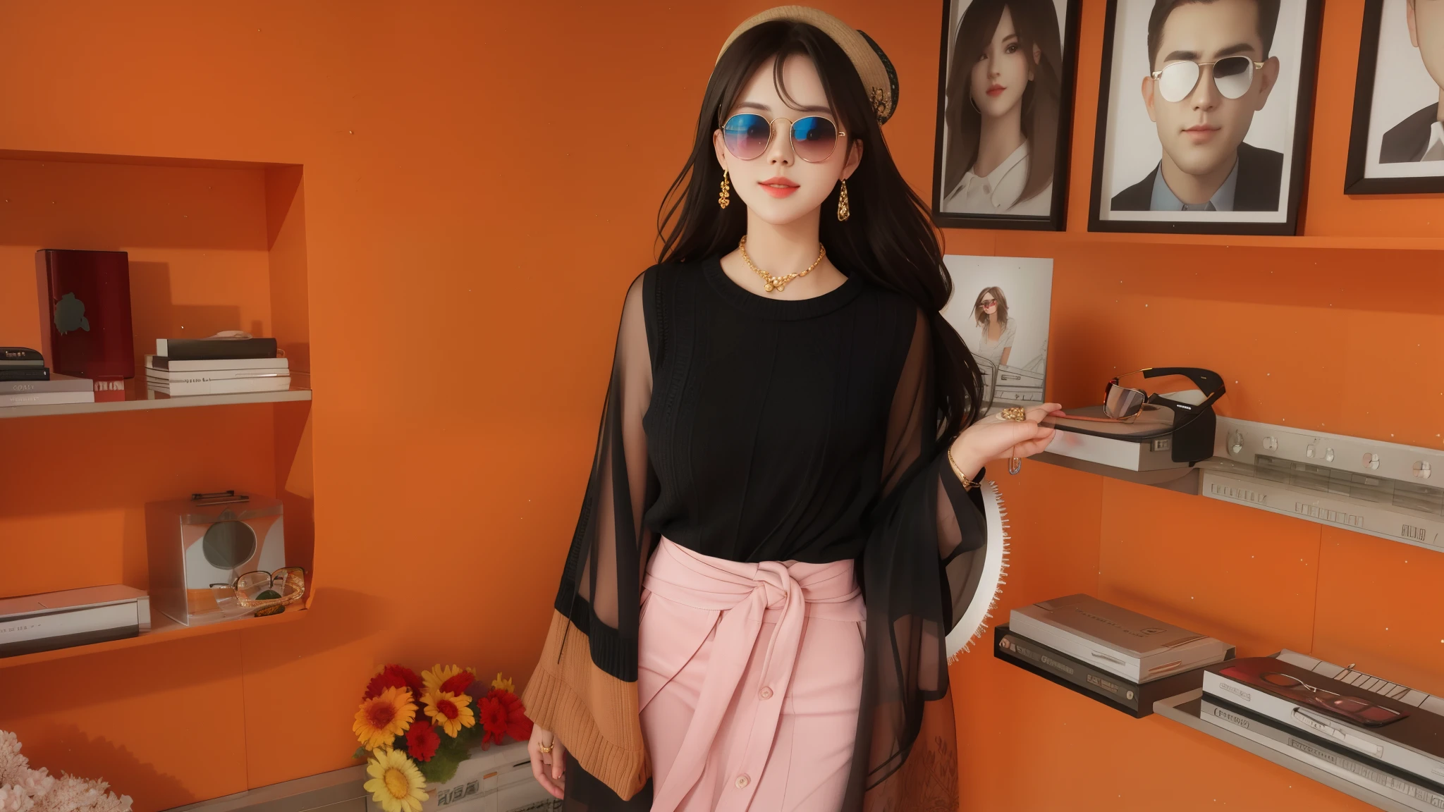 Sunglasses on this face