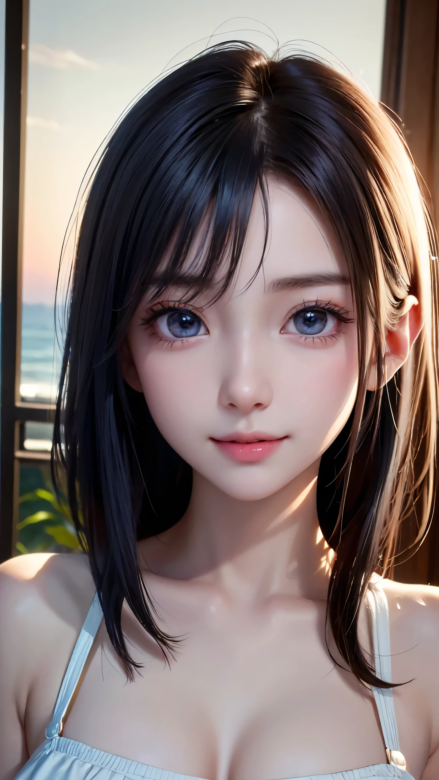 (8K,highest quality,RAW Photos,Ultra-high resolution,High definition,Attention to detail,High detail,超A high resolution,solo),(((Very beautiful 12 year old girl))),,Highly detailed eyes and face,Realistic atmosphere,Photorealistic,Center image,Front view,pretty girl,Young face,Baby Face,Innocent face,Childish,Japanese,beautiful girl,Very beautiful eyes,Big eyes,Detailed eyes,Calm Eyes,amount,Very delicate and beautiful girl,Mouth details,Perfect Anatomy,Detailed,Physically Based Rendering,Tyndall effect,Digital1SLR camera,85mm lens,Depth of written boundary,Blur the background,Eyes with beautiful details,Glossy lips,Smile,Smile,double eyelid,Long eyelashes,Natural Makeup,Glowing White Skin,Healthy Skin,Detailed and realistic skin,Real skin texture,Short Hair,Shiny bob hair,Soft Light,Light on the face,True Face,Portrait,View from the front,Close-up of face,View Photographer,bright,coastal,Face close-up,Swimwear,shoulder,(8K,highest quality,RAW Photos,Ultra-high resolution,High definition,Attention to detail,High detail,超A high resolution,solo),(((Very beautiful 12 year old girl))),12 years oldiled eyes and face,Realistic atmosphere,Photorealistic,Center image,Front view,pretty girl,Young face,Baby Face,Innocent face,Childish,Japanese,beautiful girl,Very beautiful eyes,Big eyes,Detailed eyes,Calm Eyes,Very delicate and beautiful girl,Mouth details,Perfect Anatomy,Detailed,Physically Based Rendering,Tyndall effect,Digital1SLR camera,85mm lens,Blur the background,Eyes with beautiful details,Glossy lips,Smile,Smile,double eyelid,Long eyelashes,Natural Makeup,Glowing White Skin,Healthy Skin,Detailed and realistic skin,Real skin texture,Short Hair,Shiny bob hair,Soft Light,Light on the face,True Face,Portrait,View from the front,Close-up of face,View Photographer,bright,coastal,Face close-up,Swimwear,shoulder,