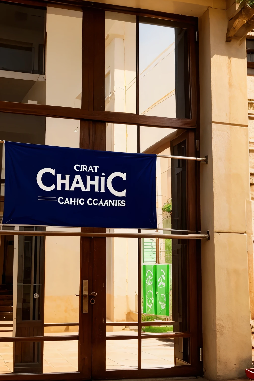 Create Banner with logo " Shiva Coaching classes "