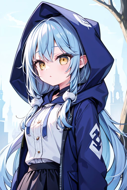 Girl in a hood，Lovely