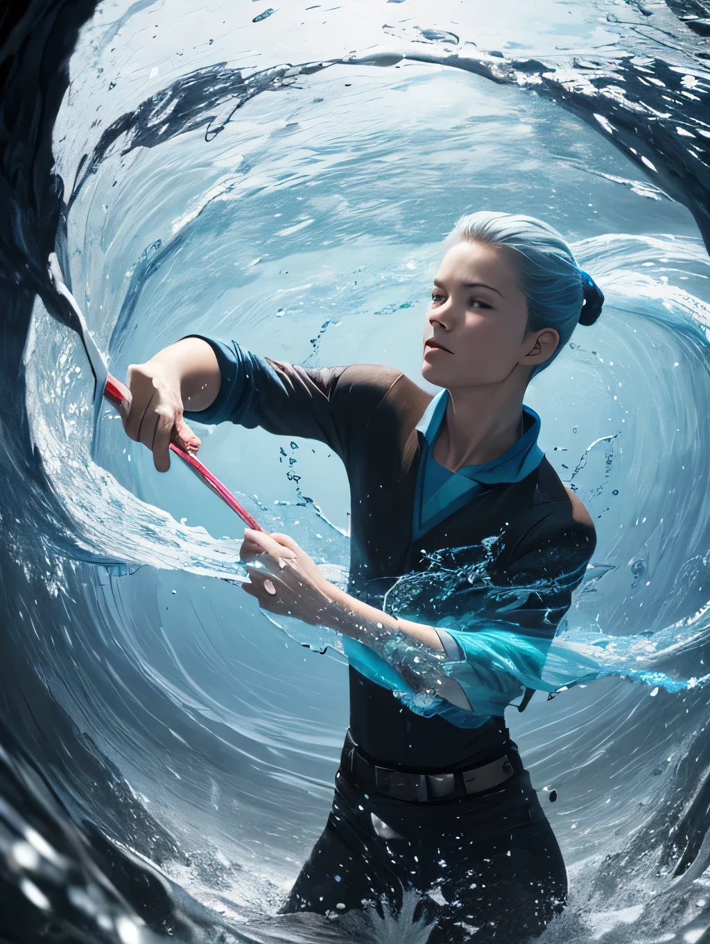 waterbending at its' finest, award winning photo