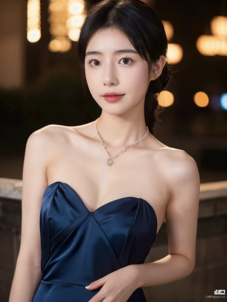 Hip Up,((Azirine)), Random posture, night time, (An extremely delicate and beautiful work), (masterpiece), (((1. 18-year-old Japanese woman:1.5))), Ballerina Wear, Very detailed, The ponytail is crooked, charm expression, beautiful and clear eyes, blue eyes, Delicate pearl necklace, Delicate earrings, Simple blur background, Very detailed説明, beautiful, charm, Ultra-fine painting, Delicate face, Delicate figures, Thin clavicle, Nice lips, Softback, Mix 4,(8k, RAW Photos, highest quality, masterpiece:1.2), (Realistic, photo-Realistic:1.37),One Girl,cute,Cityscape, night, rain, Wet, Professional Lighting, Photon Mapping, Radio City, Physically Based Rendering,