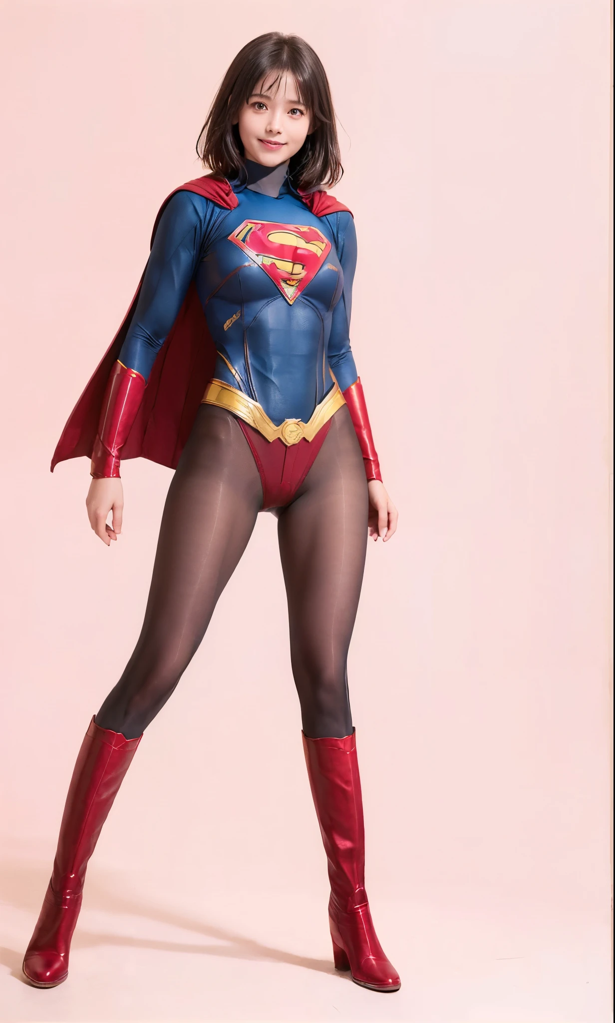 Sleep、suffering、fall、Are sleeping、Sleep、suffering、mouth is always open sloppily、I always have drool dripping from my mouth、Asian beautiful girl、(((Beautiful legs in black tights.)))、(((Beautiful legs)))、(((Smiling expression)))、((((Make the most of your original images)))、(((Supergirl Costume)))、(((Beautiful very short hair)))、(((suffering)))、(((Be sure to wear black tights)))、(((You must wear red boots)))、((Best image quality、8k))、((highest quality、8k、masterpiece:1.3))、(((Keep your background simple)))、Sharp focus:1.2、Beautiful woman with perfect figure:1.4、Slim Abs:1.2、Wet body:1.5、Highly detailed face and skin texture、8k、Beautiful legs