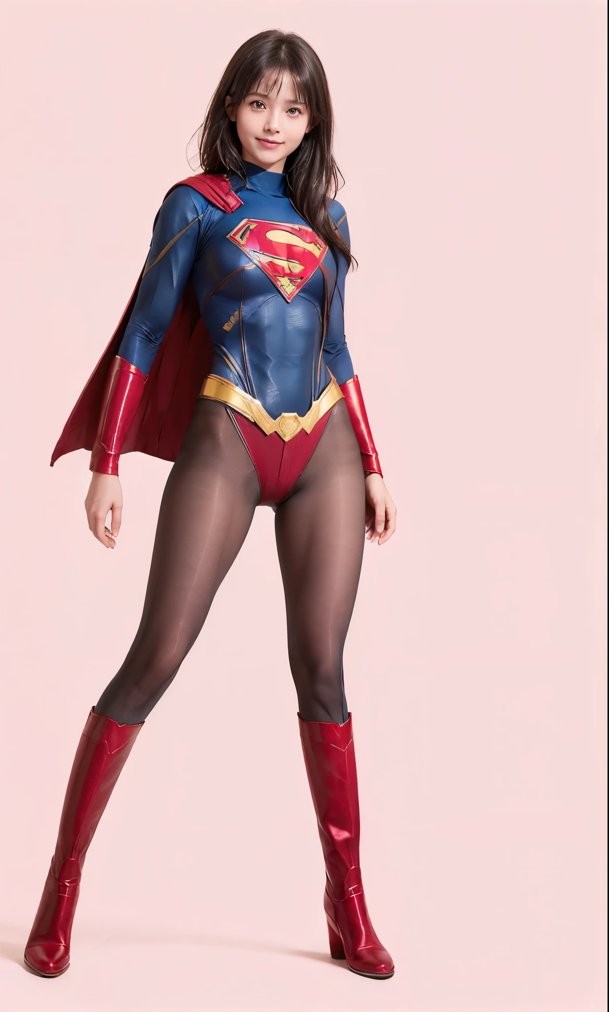 Sleep、suffering、fall、Are sleeping、Sleep、suffering、mouth is always open sloppily、I always have drool dripping from my mouth、Asian beautiful girl、(((Beautiful legs in black tights.)))、(((Beautiful legs)))、(((Smiling expression)))、((((Make the most of your original images)))、(((Supergirl Costume)))、(((Beautiful very short hair)))、(((suffering)))、(((Be sure to wear black tights)))、(((You must wear red boots)))、((Best image quality、8k))、((highest quality、8k、masterpiece:1.3))、(((Keep your background simple)))、Sharp focus:1.2、Beautiful woman with perfect figure:1.4、Slim Abs:1.2、Wet body:1.5、Highly detailed face and skin texture、8k、Beautiful legs