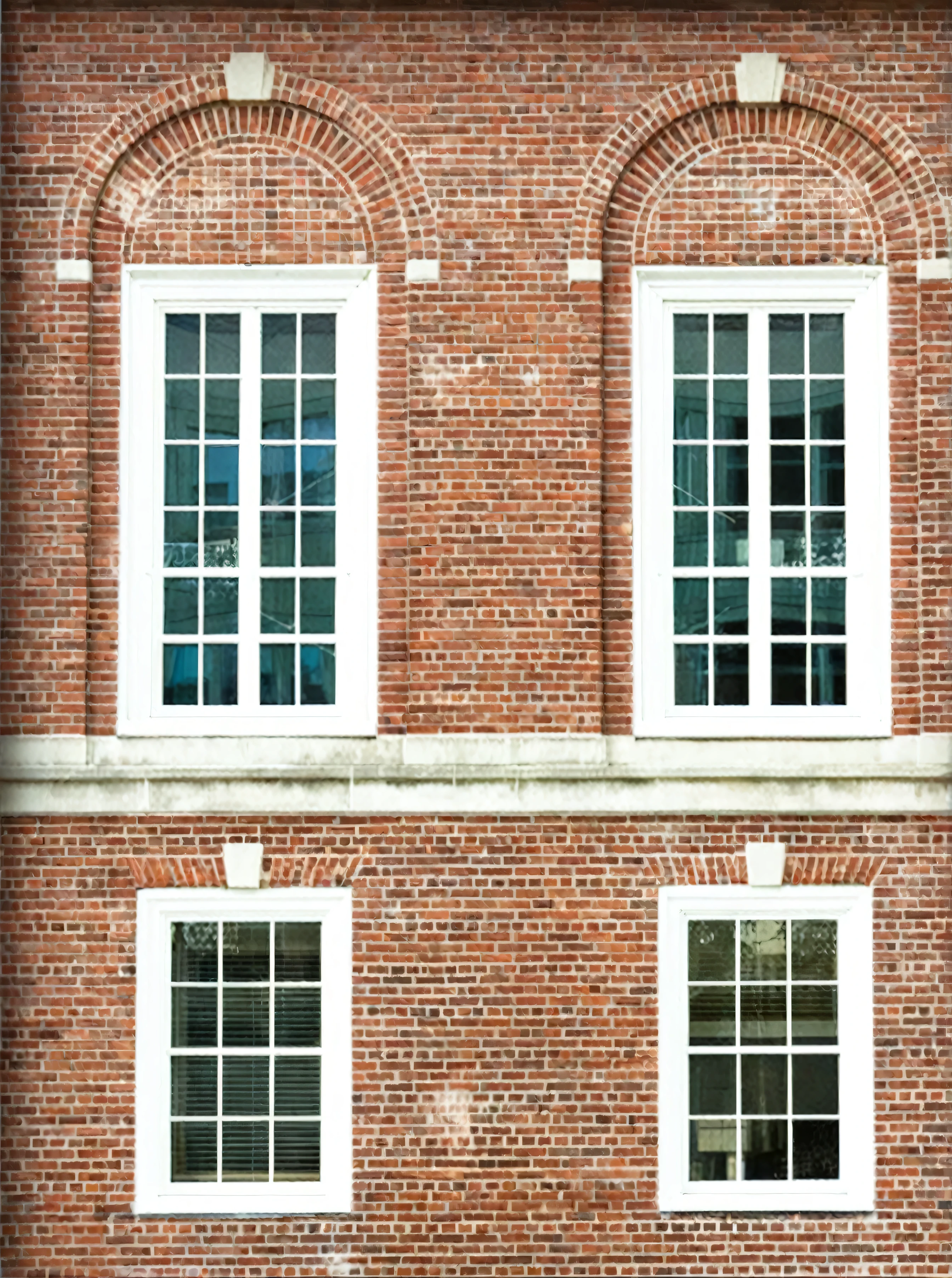 there is a fire hydrant in front of a brick buildings, tall Windows, house Windows, brick buildings, many Windows, many large Windows, lots of Windows, large Windows, Windows, fake Windows, tall Windows lit up, symmetrical details, bars on the Windows, lit Windows, Steel window lattice, small Windows, photo of a beautiful window, wide Windows