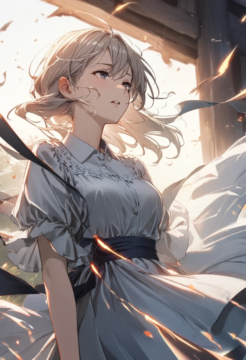 1 girl, alone,Fleeting,Well-formed face