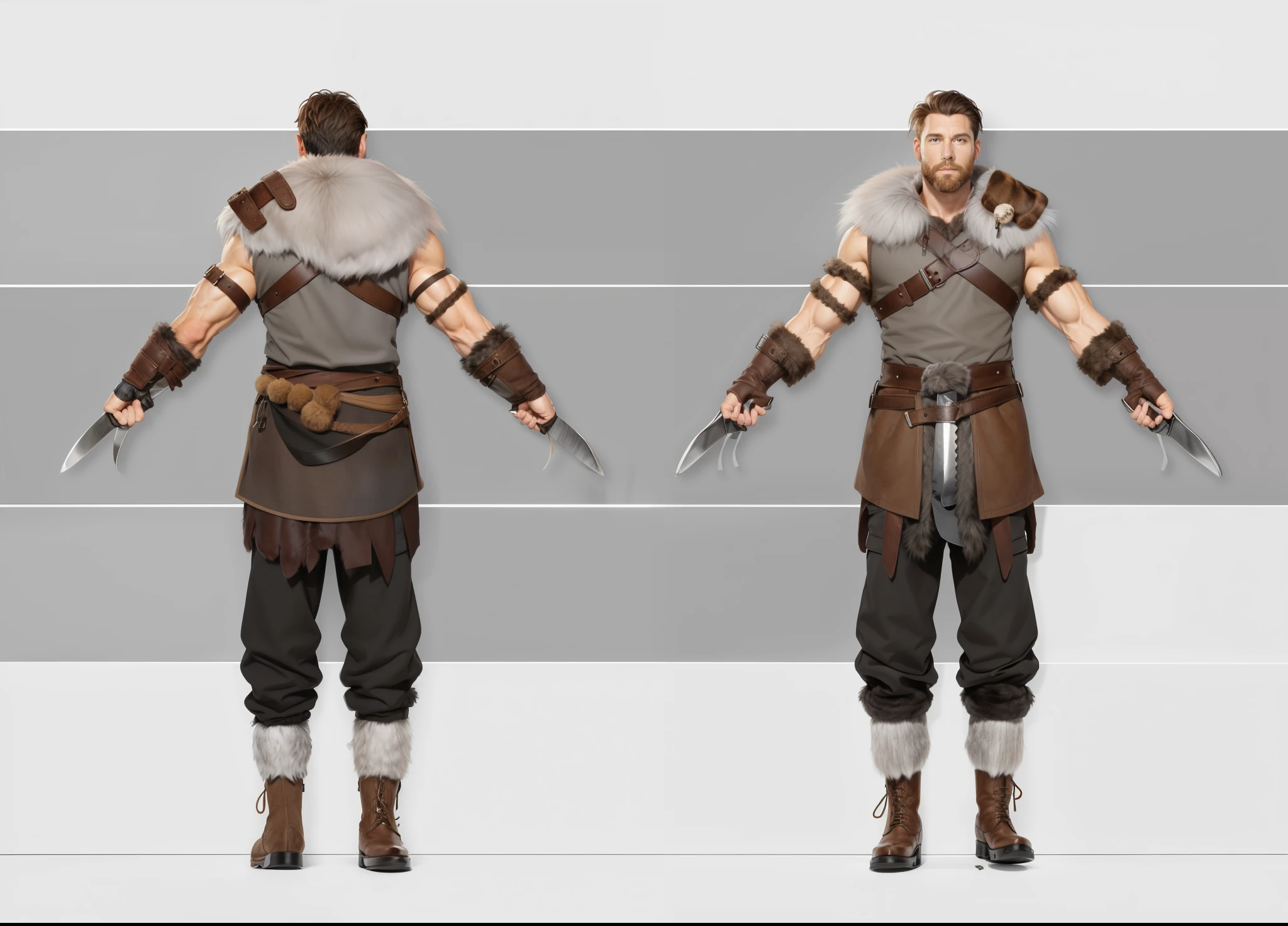 ((fur wool)), fur, all fur shoe, wool