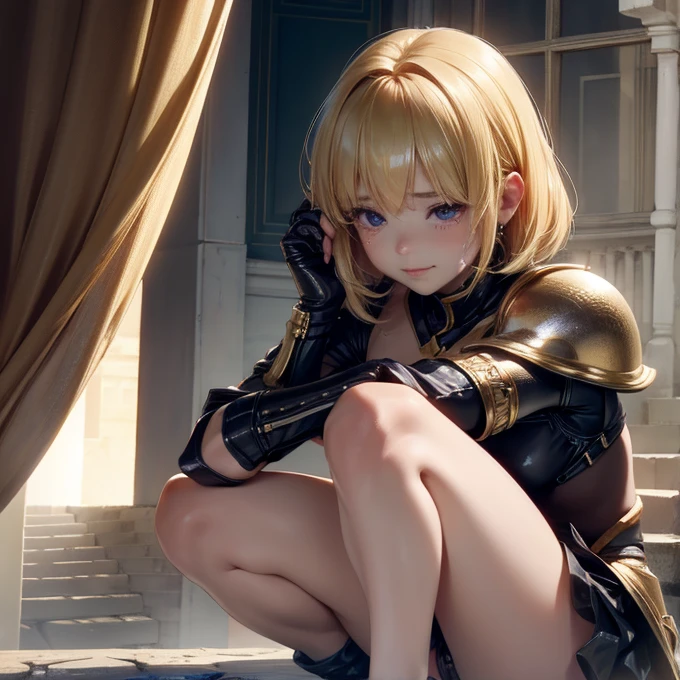 clementine、armor、crying on my knees、Blonde、One girl