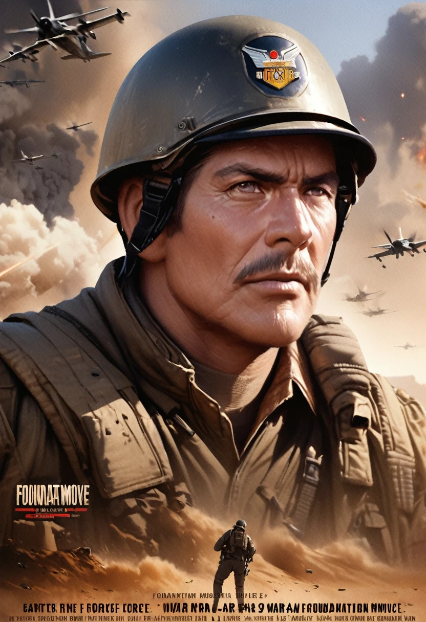 Realistic,Proper attire,(Fighter Action War Movie Poster),(Foundation Movie Reference: 1.8),Realistic,Air Force General&#39;s Uniform,(Realistic Face Resolution),Movie Poses,Adult,skinny,small,Long Hair Dark Blonde 1 Woman,Serious face,SF,Science fiction,Various supporting characters