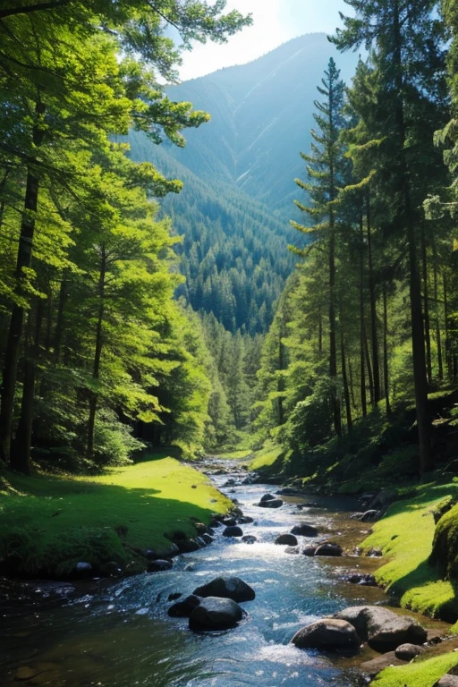 highest quality、landscape、Lush forest、Beautiful views