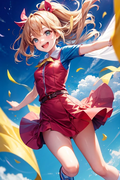 Happy,Jump,Highest,smile,girl,cute
