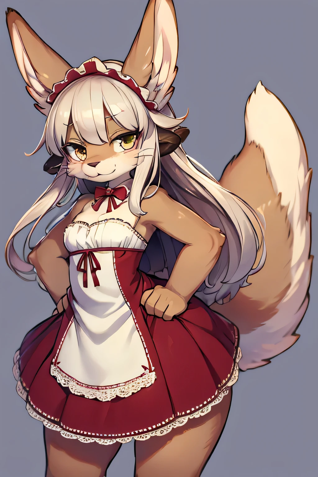 vintage furry dress