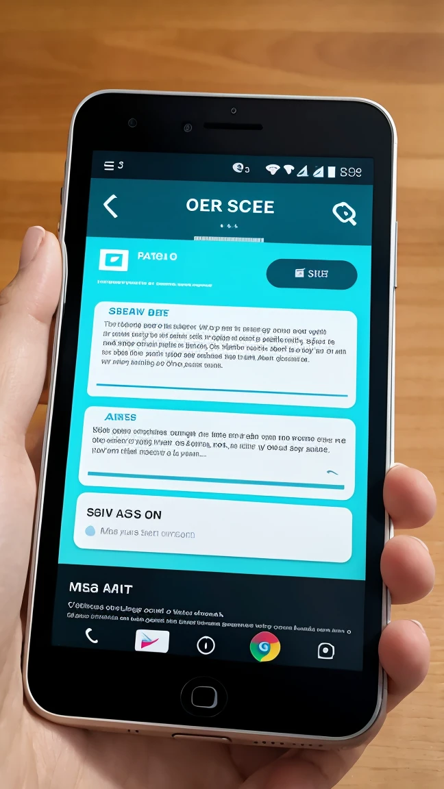 Adult Sites，Smartphone screen