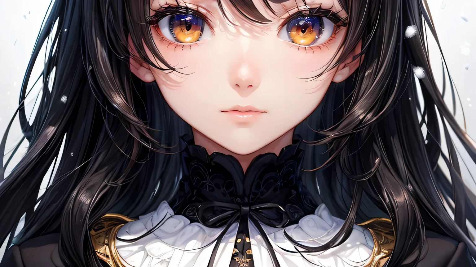 highest quality、Highest quality、Detailed facial expressions、((One beautiful woman、alone))、((Black Hair:1.3))、Beautiful light brown hair、Beautiful straight long hair、Gothichorror、((blazer:1.2))、Oversized sweater、Winter snow road、Beautiful and detailed eye depiction、Beautiful and detailed hair、Beautiful and detailed facial expressions、snow、tobacco、White Breath、