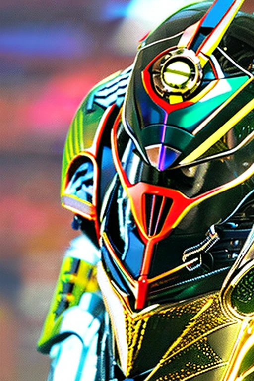 An image of a cyborg resembling Kamen Rider, a Japanese special effects hero, standing in the center of the screen with round eyes like a dragonfly, a full-face cyber helmet, and highly mobile armor.、Image quality is HD