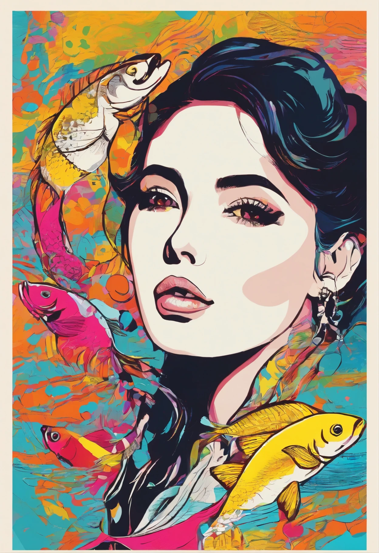 Delicate face, delicate eyes, 1 Girl,looking at the audience, Solitary, fish_dance, (masterpiece, best quality, high quality, High resolution, Extremely detailed),whole body,