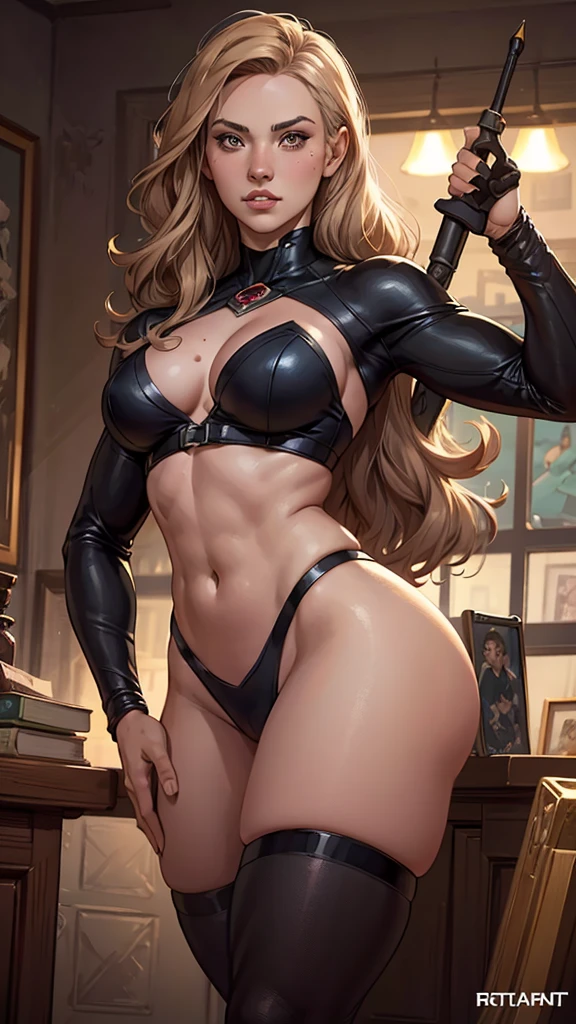 um close de uma mulher em uma fantasia preta e dourada, commission for high resolution, super garota, black canary, extremely detailed digite germe, digite germe and lois van baarle, even model | digite germe, in the style digite germe, style ivan talavera and digite germe, giantess art, por Rick Naguarouma mulher com uma fantasia preta e dourada posando para uma foto, artgerm extremamente detalhado, artgerm Greg rutkowski _ Greg, Artgerm e Warren Louw, Dinah Drake, estilo artgerm, por Ruan Jia e Stanley Artgerm, aly caiu e artgerm, Krenz Cushart e Artgerm