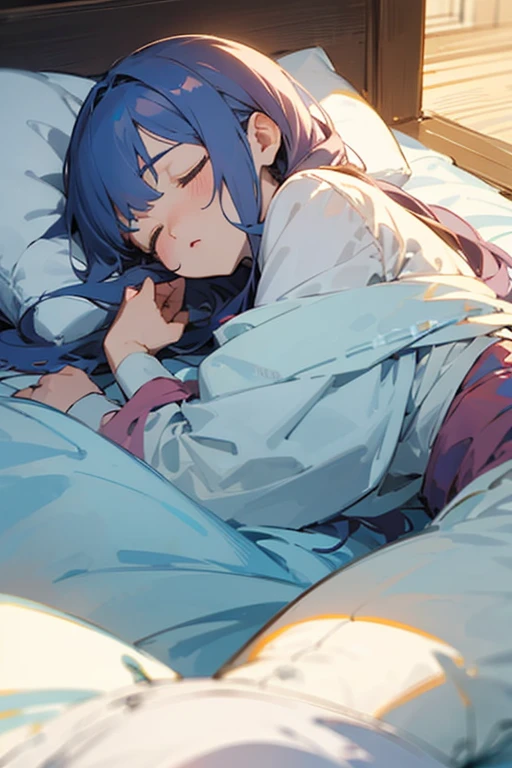((tmasterpiece,best quality)),1个Giant Breast Girl,独奏, Ultra-detailed eyes,upper part of body,exposed bare shoulders,Playful and cute,校服,Sleepily