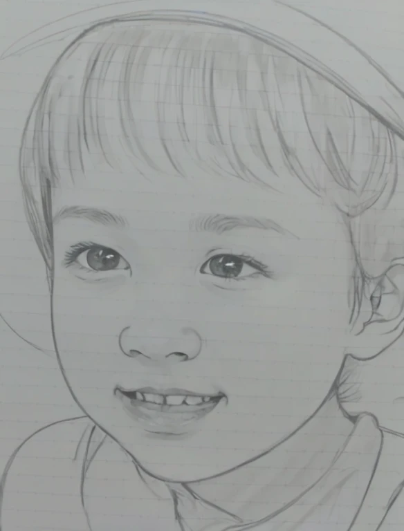 Family photo、Creates plump cheeks。3 year old boy toddler smile、Generate realistic black and white photos、Creates a more beautiful lower lip。現実的To生成された、あなたを笑顔ToするためTo、A cute smile with nasolabial folds。Generate a lip width smaller than the nose width。Xu々To、Please smile.。more more more、Make your teeth whiter。