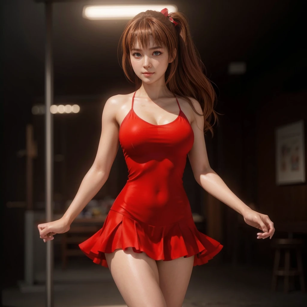 Sexy young gymnast, Beautiful face, (((long thick wavy natural hair, twin tails with bows, bangs hair))), she is wearing a one piece leotard, the crotch of the leotard is to the side to expose her sheer shiny pantyhose covered crotch, very shiny high gloss classic tan brown pantyhose, squatting on tippy toes in reinforced toe pantyhose, (((sitting on a dildo))), (((rubbing pantyhose covered crotch on dildo))), (((leotard panty pull to expose her pantyhose cameltoe))), one piece bathing suit plunging neckline, cleavage, indoors, school gymnasium hardwood floor, model like features, hyper realistic skin, UHD, ultra high res.photorealistic