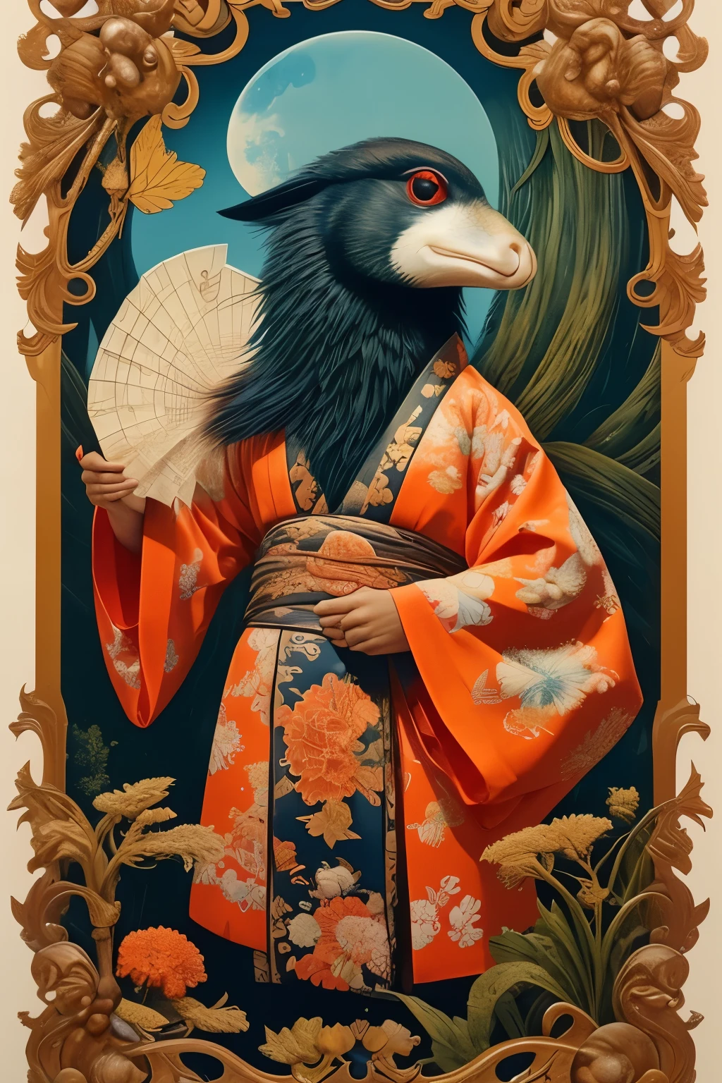 If a fish wore a traditional Japanese kimono