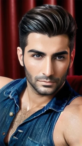 Naked arabian man