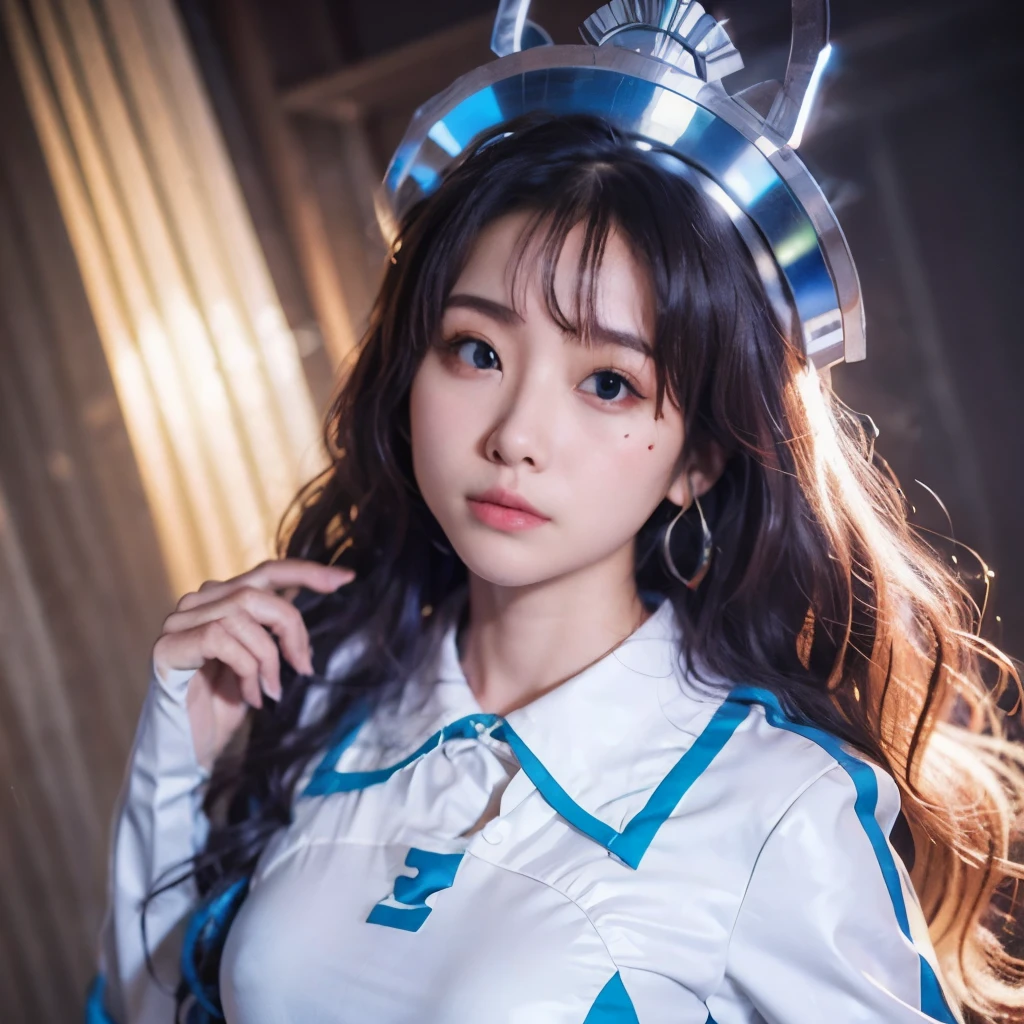 （8K，RAW photos，best quality，masterpiece：1.2））35 mm，Ultra-high detail，Professional lighting，best quality，Ultra-high resolution，Visually stunning，（1 girl：1.1），（Miao costumes and headdresses），Real human skin，（Perfect body 1.3）Super delicate face。