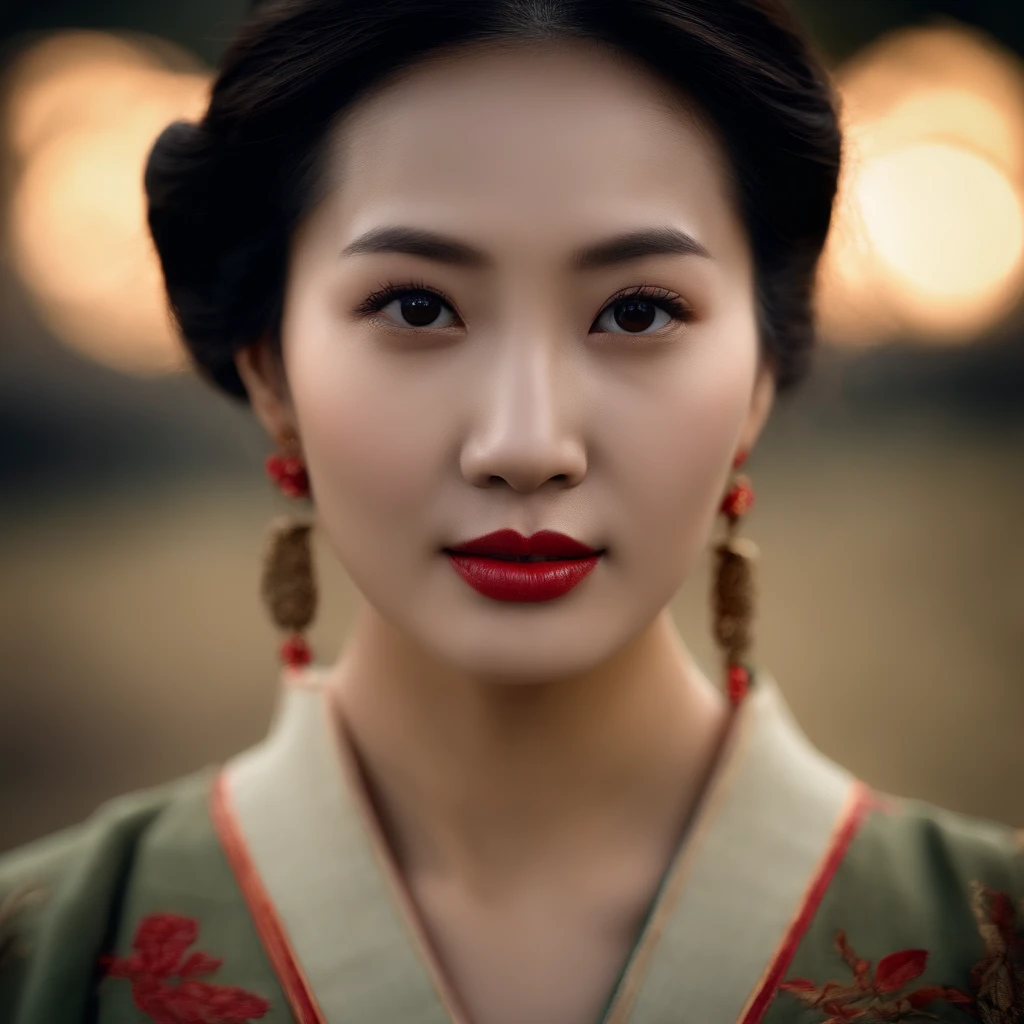 beautiful Chinese woman, beautiful detailed eyes, beautiful detailed lips, wearing casual dress, extremely detailed eyes and face, longeyelashes, military lawn, dawn sky, Japanese occupation, Nanjing 1938, hanging on death gallow, eyes closed, mouth agape, historical, war photography, somber, dark, dramatic lighting, (best quality,4k,8k,highres,masterpiece:1.2),ultra-detailed,(realistic,photorealistic,photo-realistic:1.37),HDR,UHD,studio lighting,ultra-fine painting,sharp focus,physically-based rendering,extreme detail description,professional,vivid colors,bokeh