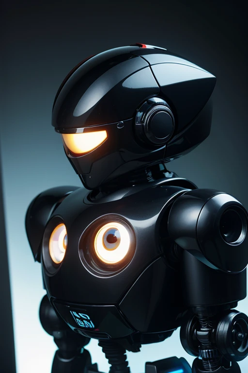 robot,big,eyes,small,body,mellow,high,quality