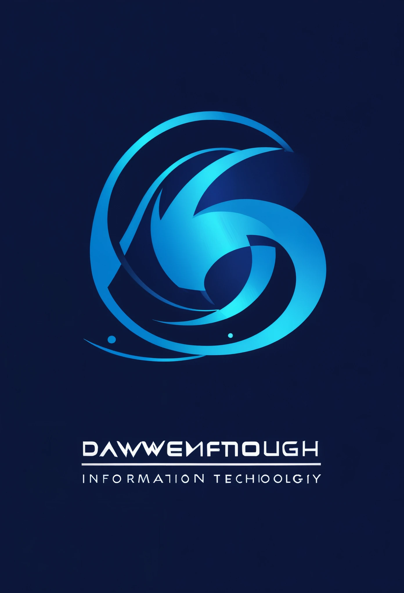 High quality logo Dawei Information Technology