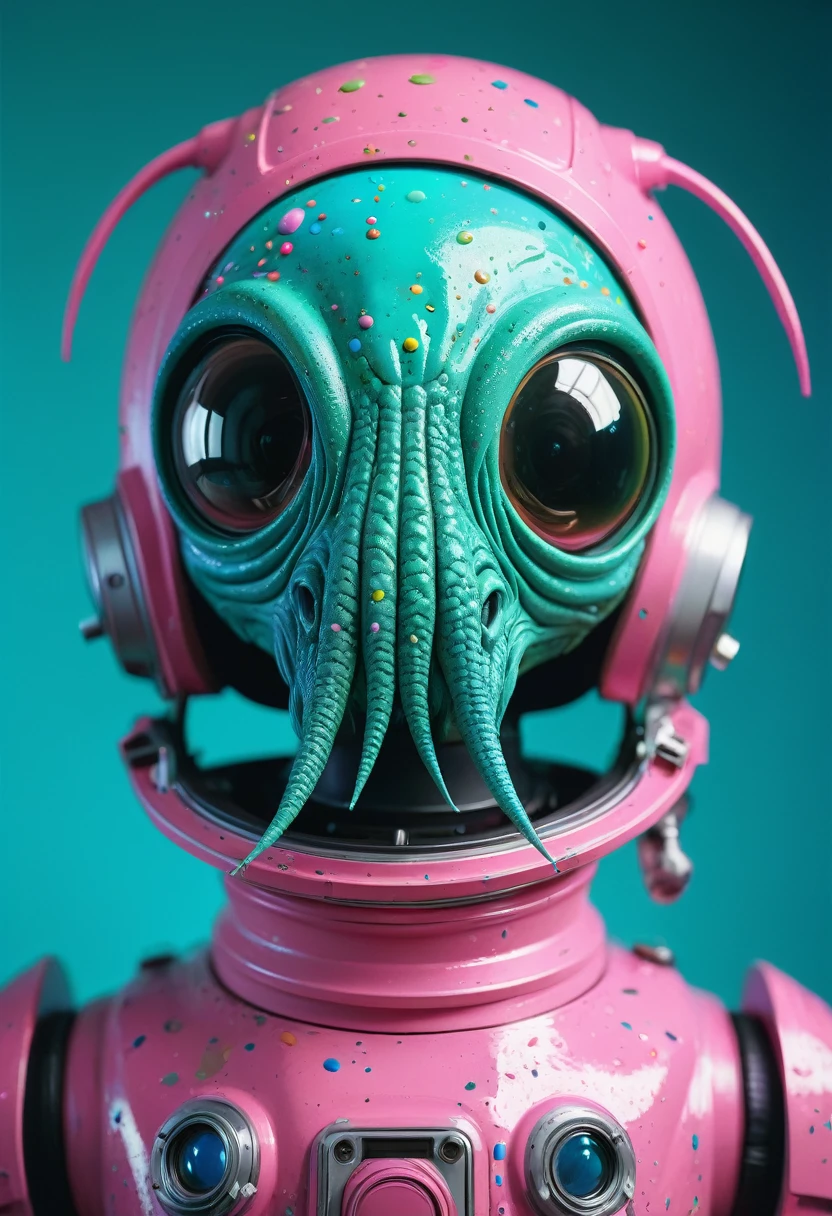 8K, ARTISTIC photogrAphy, best quAlity, mAsterpiece: 1.2), A (potrAit:1.2) Don Bluth Style  ASTRONAUT Cthulhu pink Toon Doll, full body RAW candid cinema, cyan hair, 16mm, color graded portra 400 film, remarkable color, ultra realistic, sad admosphere, dark lighting, oppressive atmosphere, depressive colors, kodak portra 400, photograph,r, Natural Light,  Pinhead lighgts, blur reflection, Brush Strokes, Smooth, abstract, Splatter, Oil On Canvas, rainbow colors, fractal isometrics details bioluminescens : a stunning realistic photograph of wet bone structure, 3d render, octane render, intricately detailed, titanium decorative headdress, cinematic, trending on artstation | Isometric | Centered