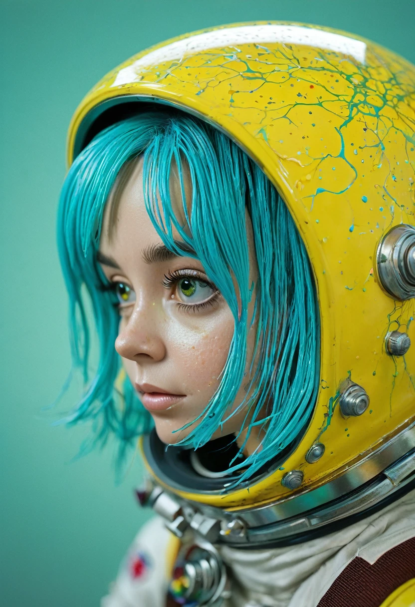 8K, ARTISTIC photogrAphy, best quAlity, mAsterpiece: 1.2), A (potrAit:1.2) Don Bluth Style ASTRONAUT Cthulhu yellow Toon Doll, full body RAW candid cinema, cyan hair, 16mm, color graded portra 400 film, remarkable color, ultra realistic, sad admosphere, dark lighting, oppressive atmosphere, depressive colors, kodak portra 400, photograph,r, Natural Light, Pinhead lighgts, blur reflection, Brush Strokes, Smooth, abstract, Splatter, Oil On Canvas, rainbow colors, fractal isometrics details bioluminescens : a stunning realistic photograph of wet bone structure, 3d render, octane render, intricately detailed, titanium decorative headdress, cinematic, trending on artstation | Isometric | Centered