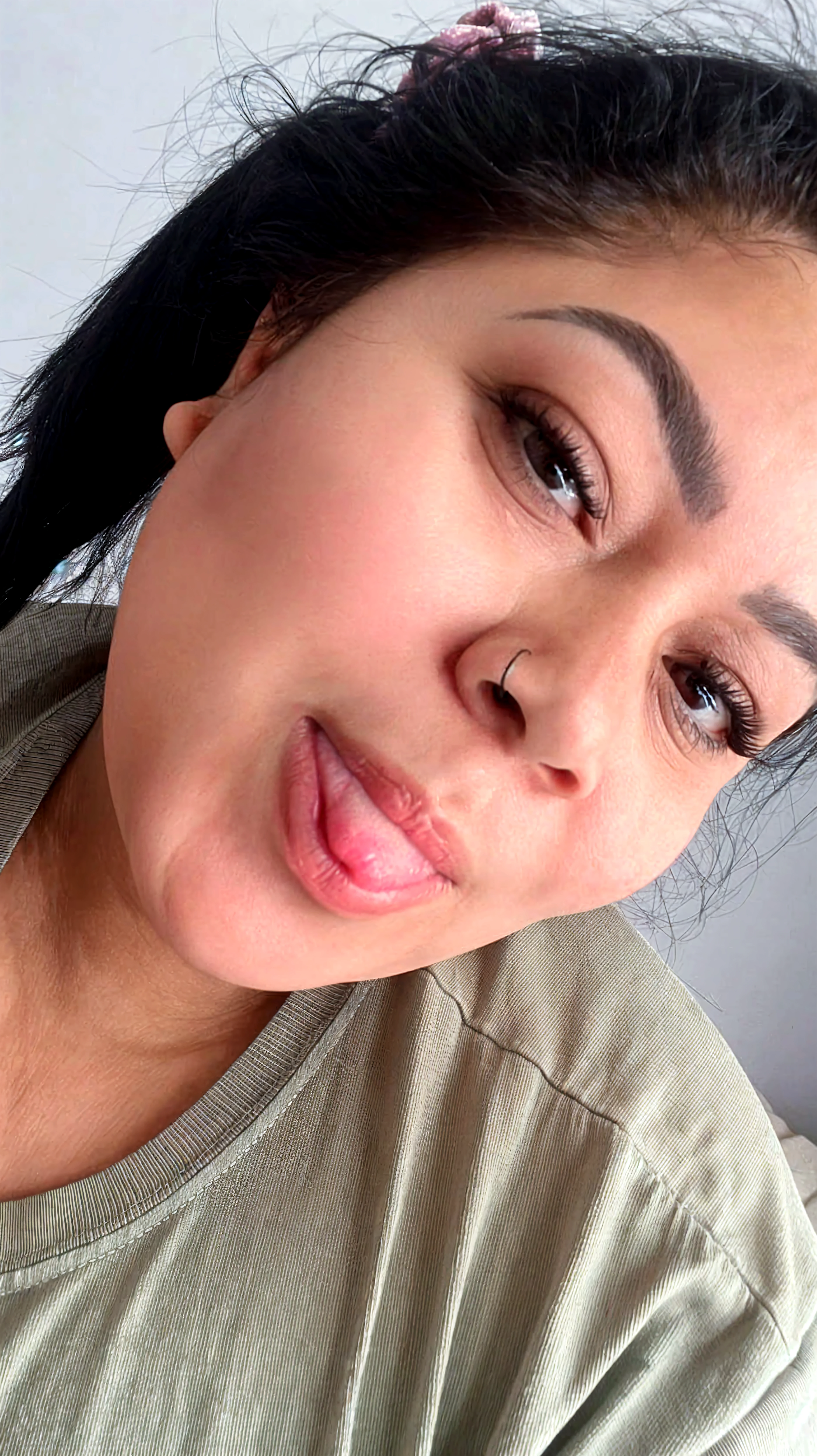 1girl,hijab, , malay girl,rope,lying, smile,multiple boys,groping, arms behind back,deep skin,masterpiece,best quality, highly detailed, cum fal, wet