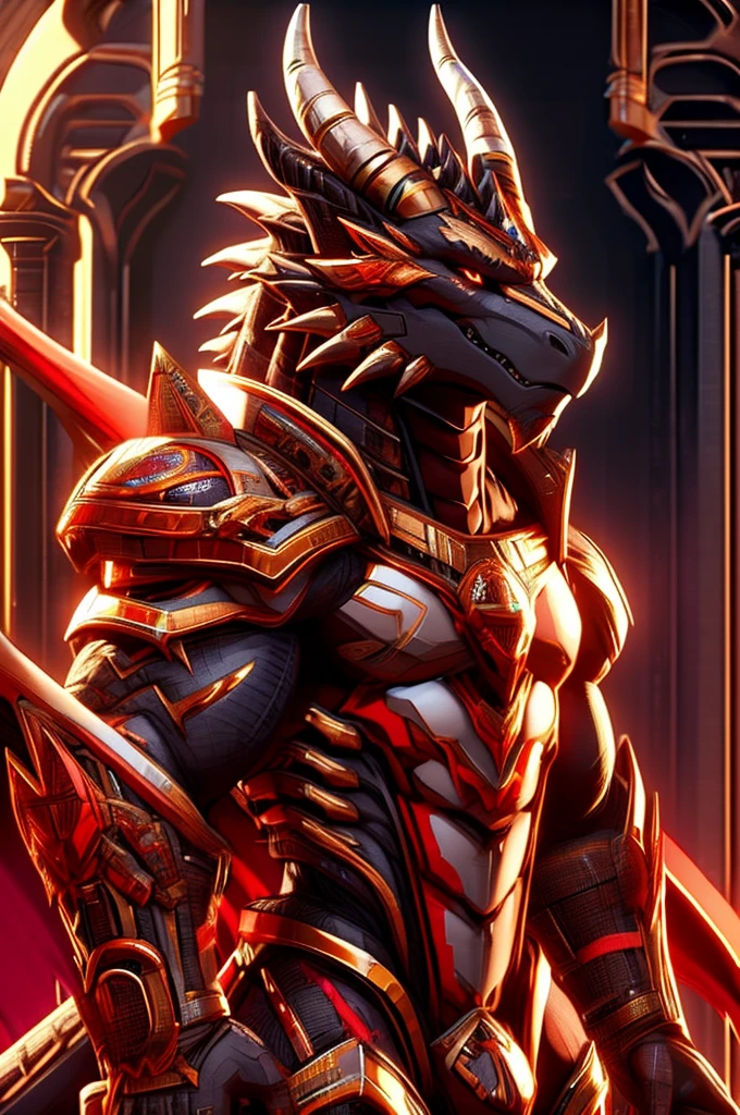 1 beautiful sexy dragon wearing detailed body jewelry, (dynamic pose), cowboy shot, extremely detailed, (fractal art:1.3), colorful, highest detail, ((cinematic lighting)) dressed in full bone body armor black dragon