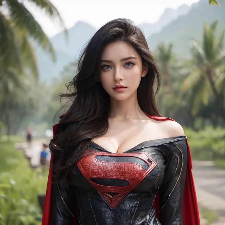 verry realistic face, perfect blue eyes, (big breasts), cruel, UHD, perfect skin texture, Hyper-realistic, 32k,