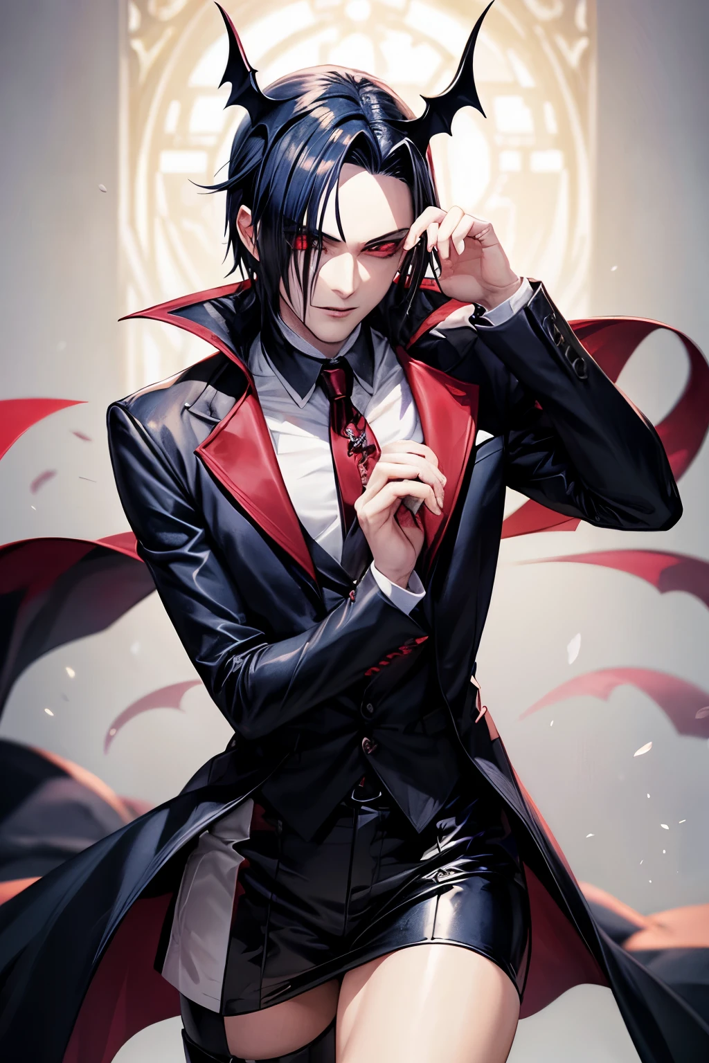 Personagem de anime vampiro masculino