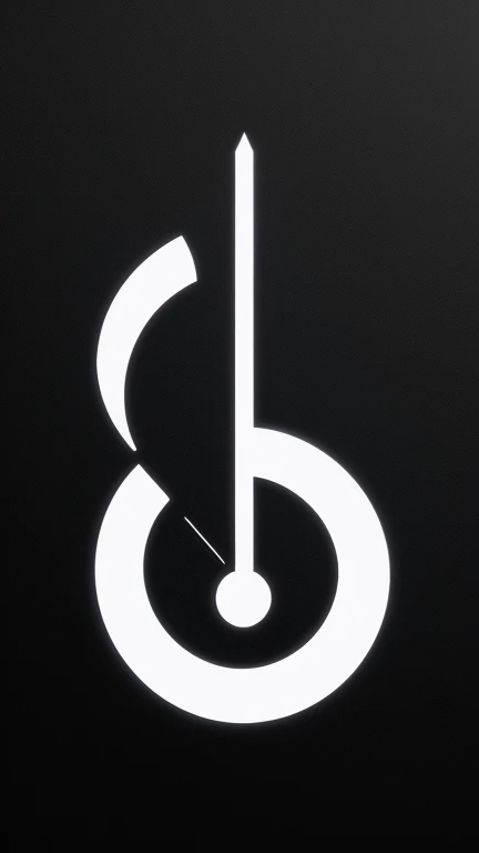 symbols, unique, simple, black and white, music note