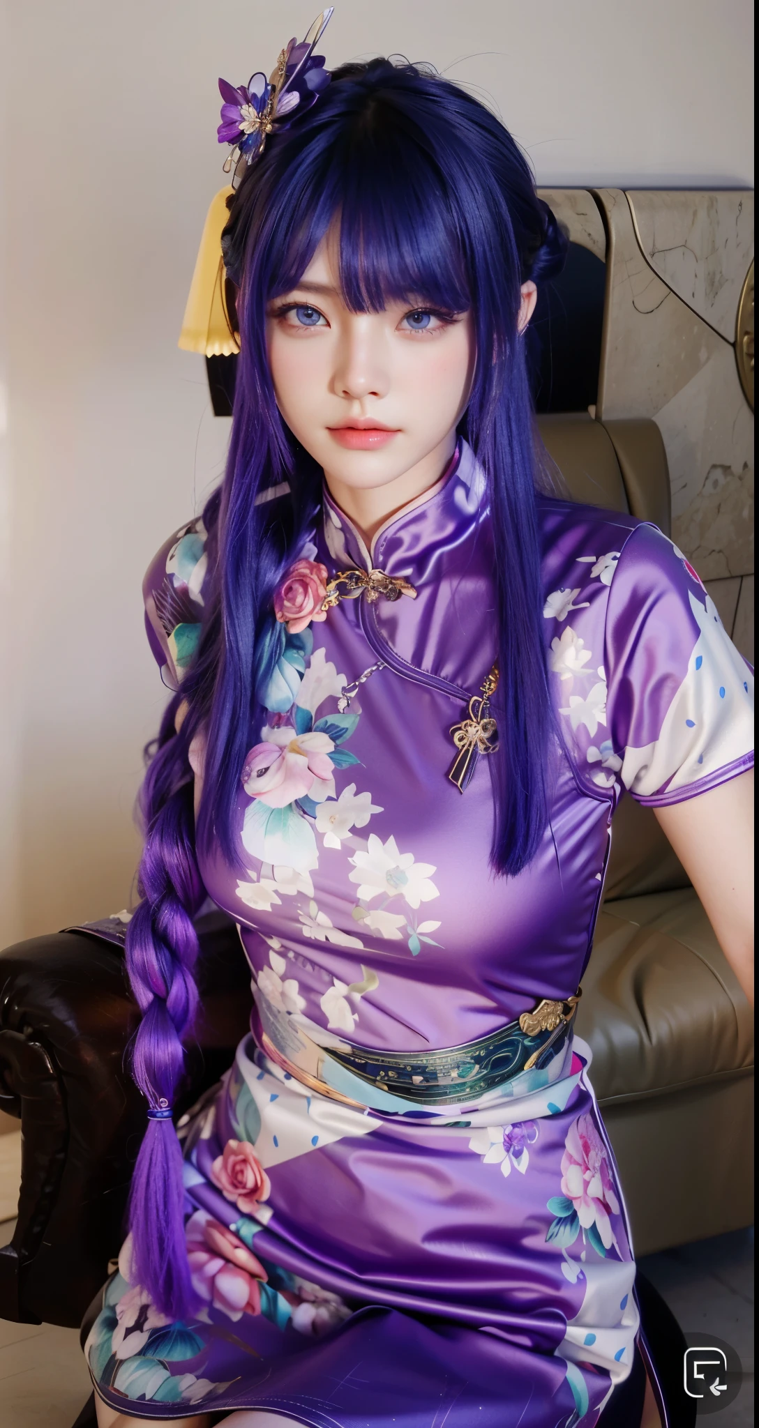 Game Art,Best image quality,Maximum resolution,8k,(A half-length photo),(portrait),(Head close-up),(Rule of Thirds),Unreal Engine 5 rendering works,20 year old girl,((Queen)),The eyes are very detailed,(Large Breasts),Elegant and noble,Light,Light线追踪,Game CG,((3D Unreal Engine)),OC rendering reflection mode,4K,Ultra-clear,Sensual,Translucent lace,Fair and plump figure,Pretty Face,Light泽凝胶涂层,身着华贵礼服的Queen,Crystal Gem Crown,Necklace jewelry,blue eyes,The tattoo is very three-dimensional,Gorgeous and intricate tattoo designs,Ultra-clear portrait,Sexy body,Temple Princess,Sapphire eyes,Gorgeous clothes,Wearing cheongsam