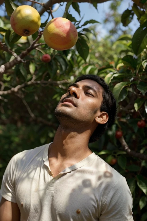 Rahul would spend hours under the shade of the mango tree, gazing up at its branches with wonder. He loved the sweet fragrance that filled the air and the vibrant colors of the fruit dangling above him. But Rahul's favorite part was the taste – the burst of flavor that exploded in his mouth with every bite.