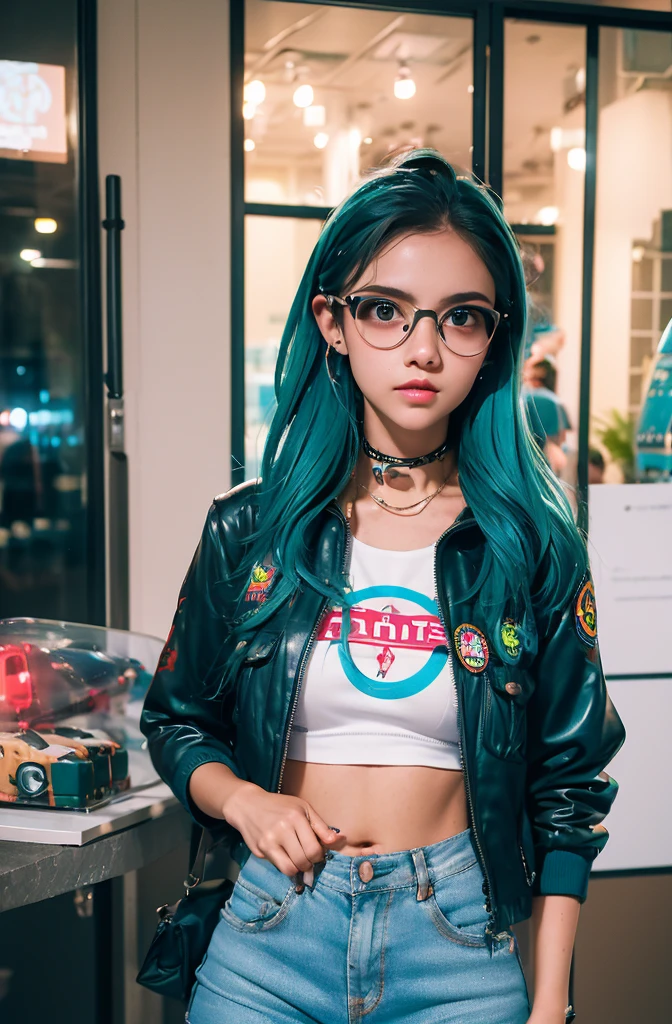 Uma garota de 16 anos, hacker and rebel technology expert who fights against oppressive systems and for freedom of information. Ela possui mini drones voadores que a protegem. Em suas roupas tem luzes neon.